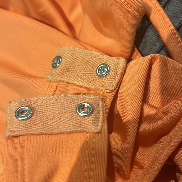 New Superdown Taryn Asymmetric Bodysuit in Orange - Picture 7 of 11